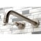 Kingston Brass KS8058DFL Wall Mount Tub Faucet, Brushed Nickel KS8058DFL - alternate 4